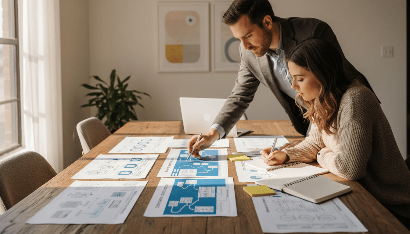 Sales process mapping and workflow documentation